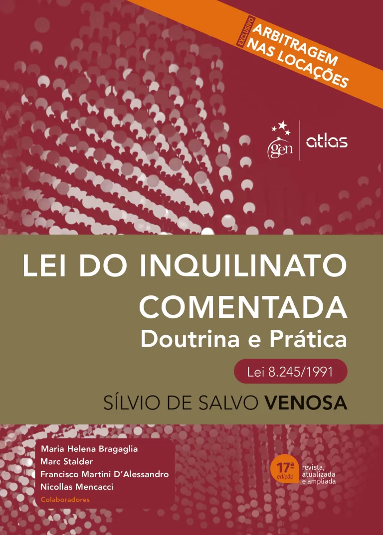 SV_Livro_Lei do Inquilinato Comentada_Edição_17_GEN_Capa